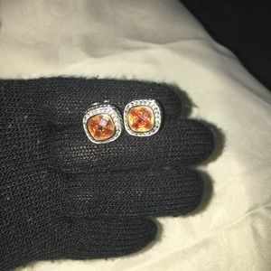 Amber and crystal posts